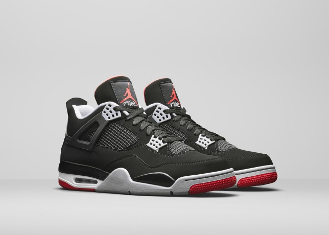 nike air jordan iv bred