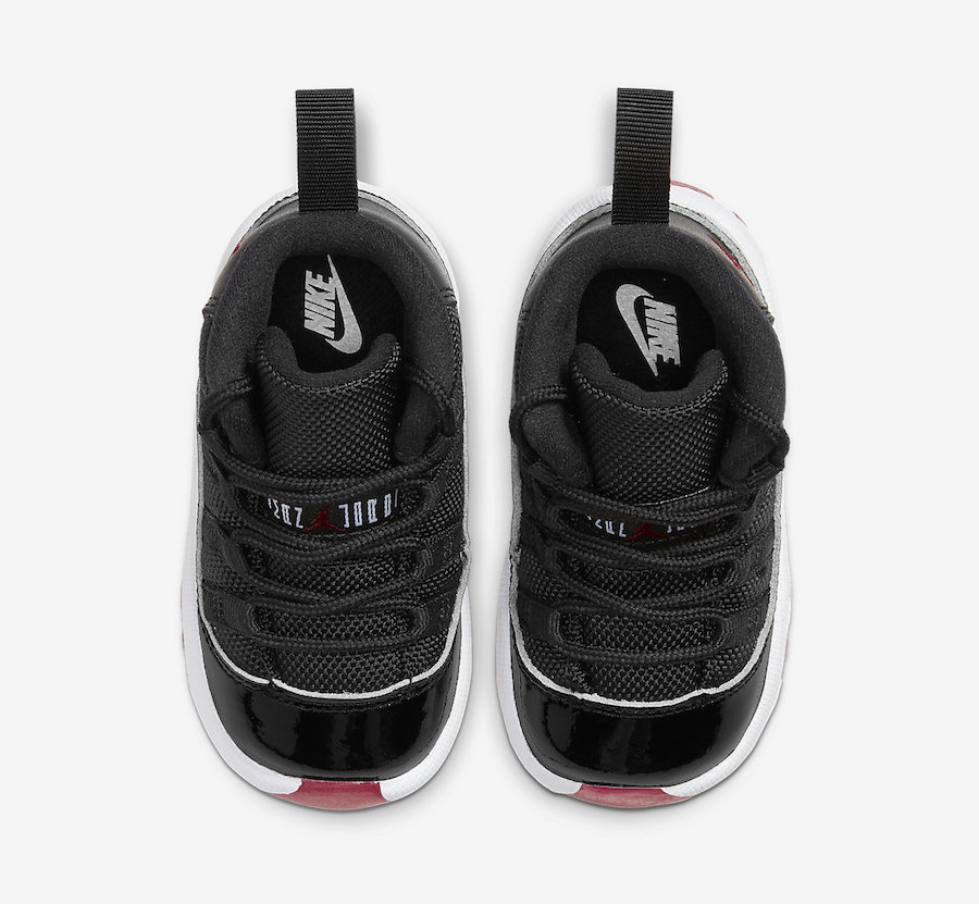 jordan 11 bred toddler