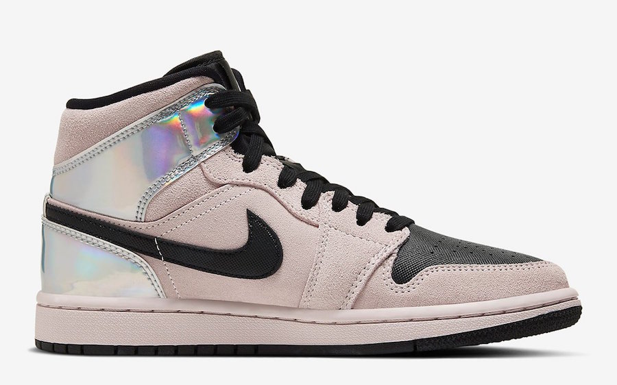 nike air jordan 1 mid barely rose