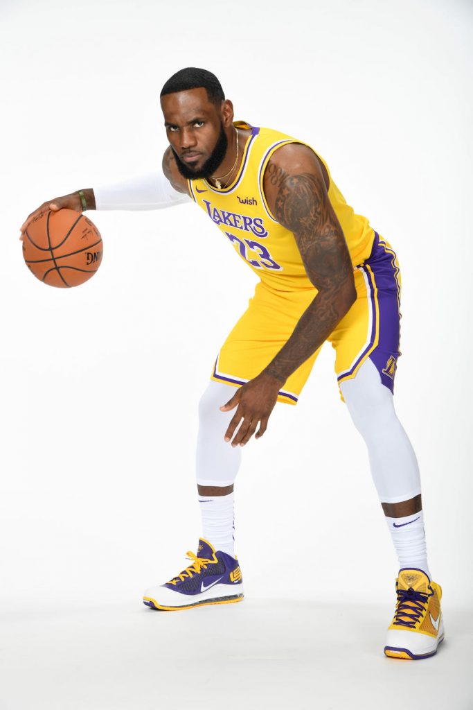 lebron 7 media day lakers