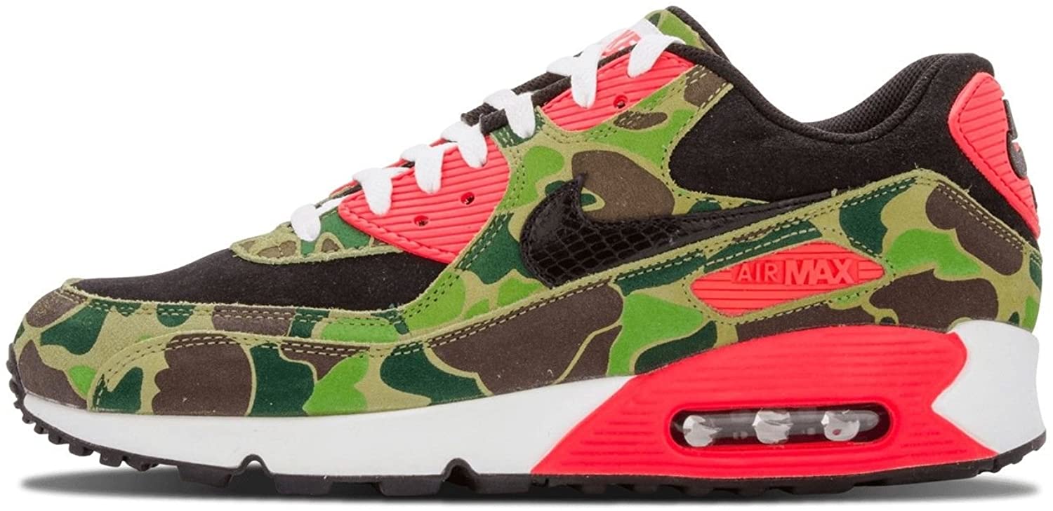 orange and camo air max