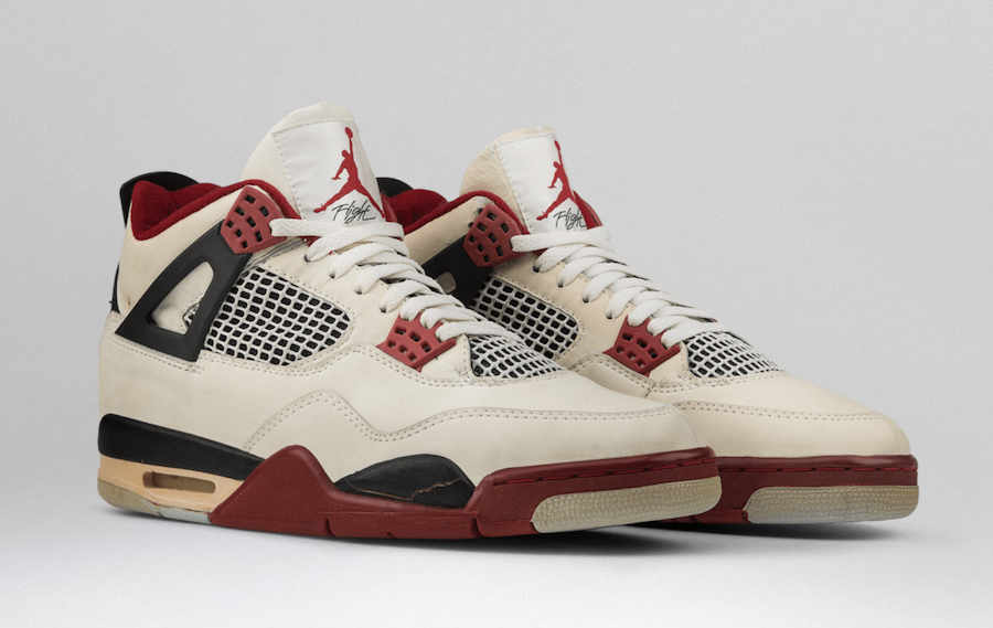 air jordan 4 fire red 1989