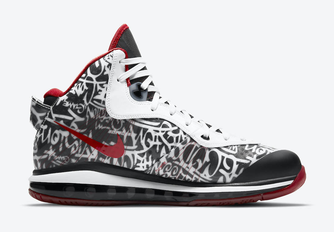 lebron 8 graffiti 2021