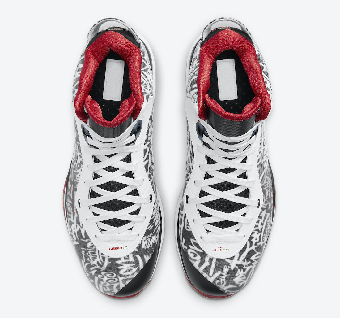 lebron 8 graffiti 2021