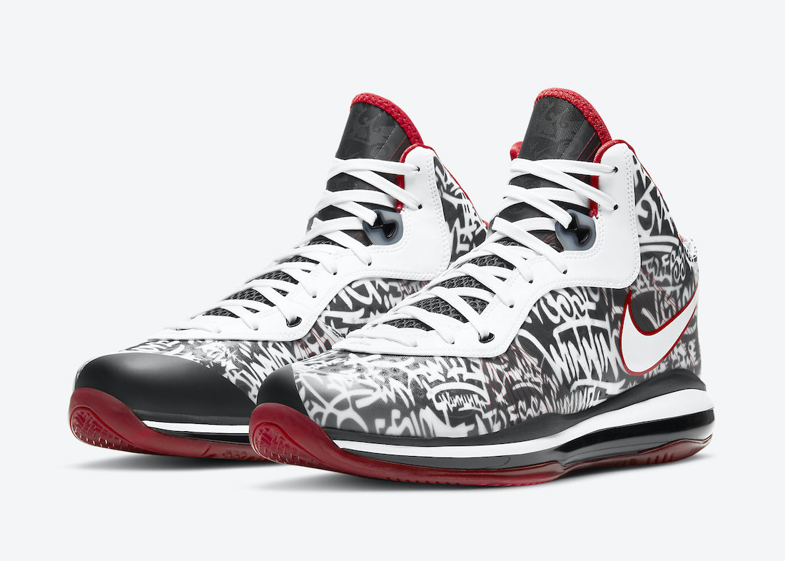 lebron 8 graffiti 2021