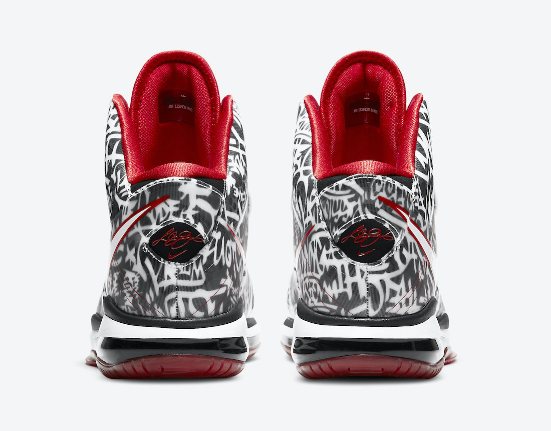 lebron 8 graffiti 2021