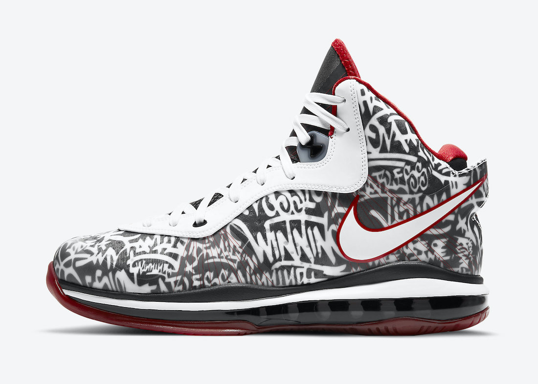 lebron 8 graffiti 2021