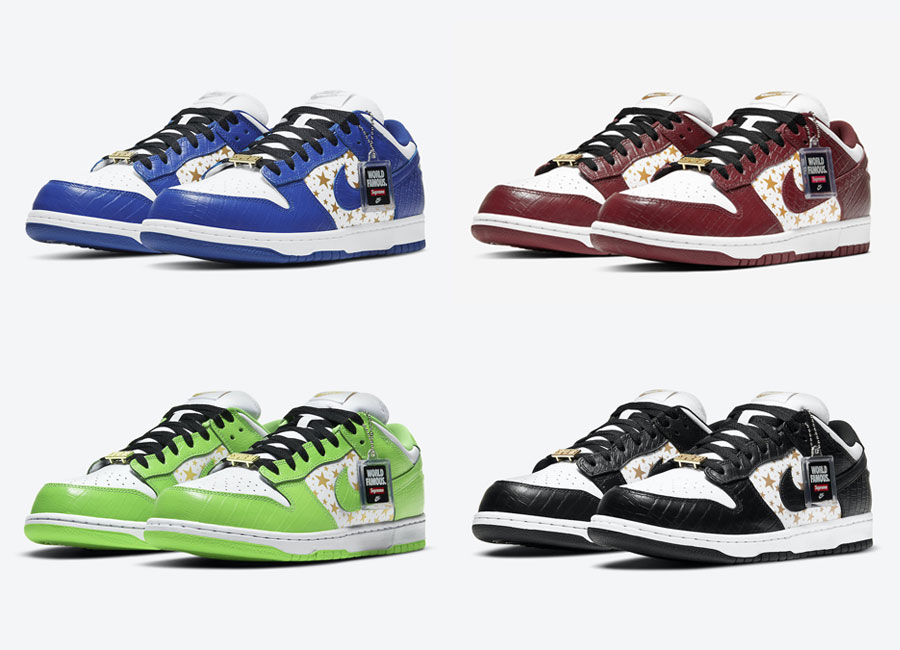 SUPREME x NIKE SB DUNK LOW COLLECTION 