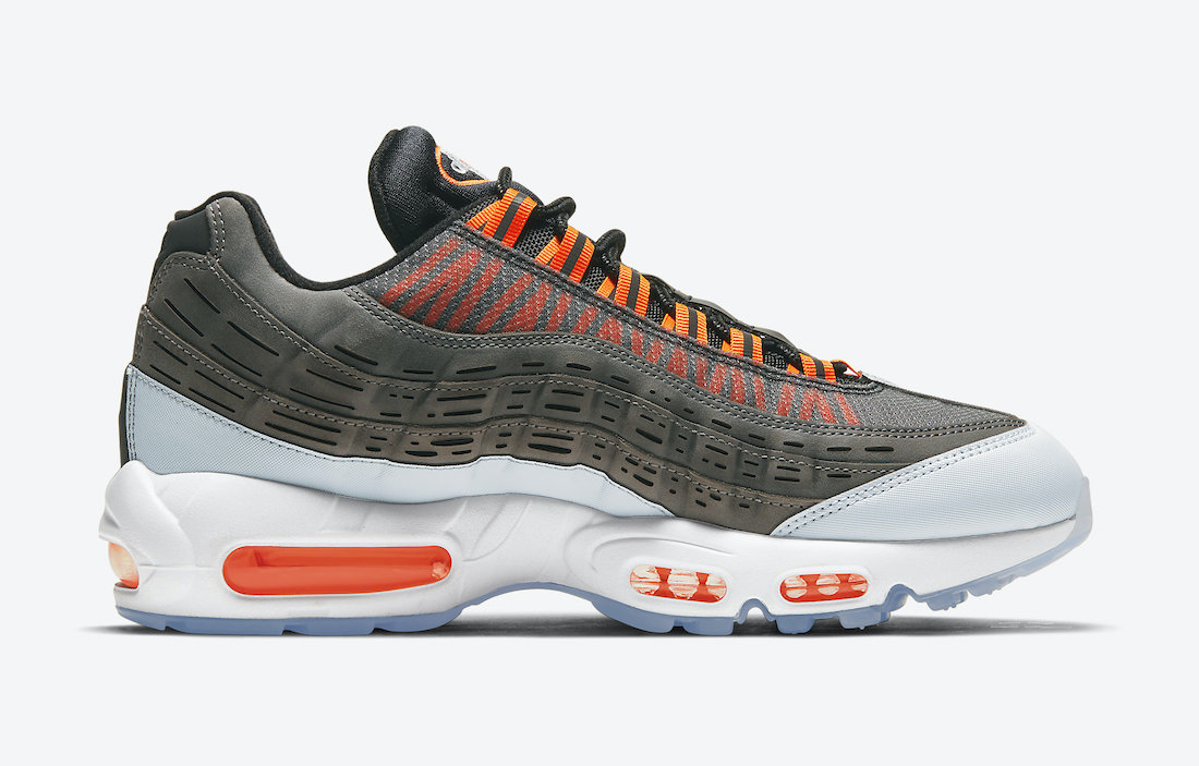 Nike x Kim Jones Air Max 95 Sneaker in Orange | Voo Store Berlin | Worldwide Shipping