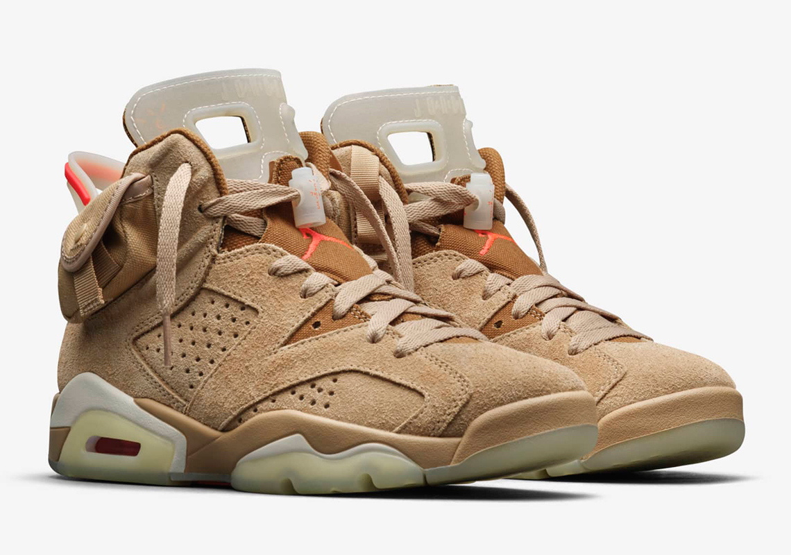 [NIKE.COM.HK 抽得] TRAVIS SCOTT x AIR JORDAN 6 RETRO “BRITISH KHAKI” – HK